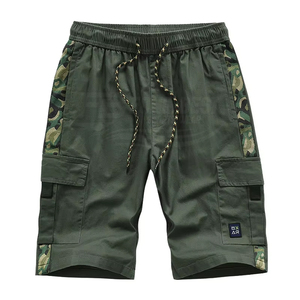 Pantalones Cortos de Golf Casuales para Hombre, 100% Algodón Tejido, Cintura Media, Transpirables, de Secado Rápido, Elásticos, Cómodos y Elegantes, Servicio OEM - Product Image 2