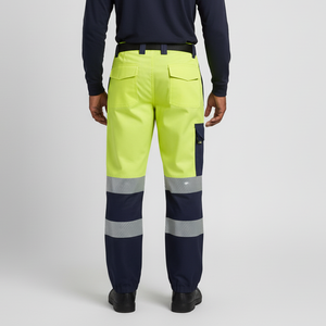 Utility <b>Cargo</b> Workwear <b>Pants</b> Waterproof Nylon Trousers Reflective Safety <b>Work</b> <b>Pants</b> Men Women Industrial Wear - Product Image 4