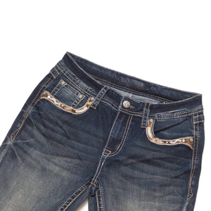 Broderie personnalisée de qualité supérieure, tissu 100% coton ultra-doux, respirant, écologique, broderie sur la poche arrière pour femmes, séchage rapide - Product Image 3