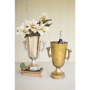 Cubo de Hielo Moderno de Acero Inoxidable para Vino y Champán, Enfriador de Metal Grande para Suministros de Hostelería, Cubo Duradero para Decoración de Mesa de Bar - Product Image 4