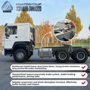 Prix d'usine Camion tracteur diesel HOWO 371HP LHD 6x4 Euro 2-5 d'<span class=keywords><strong>occasion</strong></span> pour le transport de conteneurs et semi-remorques - Product Image 1