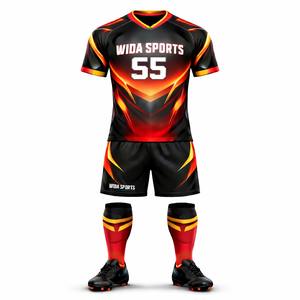 Dernier modèle 2026 Ensemble de maillots de football personnalisés pour équipes, Qualité supérieure, Vêtements de sport d'entraînement, Fabricant, Commande en gros - Product Image 1