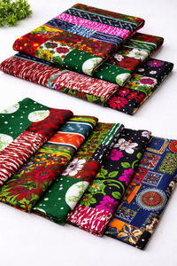 Tela de poliéster con estampado de cera personalizada Producción de prendas personalizadas con opciones de marca y logotipo de Senegal Hitjem Export - Product Image 2