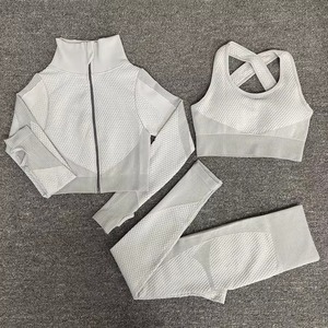 New Style <b>Yoga</b> <b>Set</b> Fashionable <b>Yoga</b> <b>Set</b> Fitness Wear Women <b>Yoga</b> Lightweight Custom Outdoor Seamless <b>Sets</b> - Product Image 5