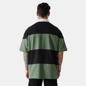 Camisetas de Manga Corta para Hombre, 100% Algodón Tejido, Transpirables, con Logotipo Personalizado Bordado, Tallas Grandes, Estilo Casual, Color Sólido, Venta al Por Mayor - Product Image 2