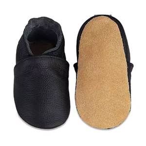 Zapatos Primeros Pasos para Bebé, Niños y Niñas, de Cuero Suave, Antideslizantes, con Suela de Gamuza - Product Image 4