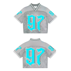 Wholesale 2026 New Arrival Customized American Football Jersey OEM ODM Hot Sales Quick Dry High Quality Regular Fit Short Adults - Product Image 4
