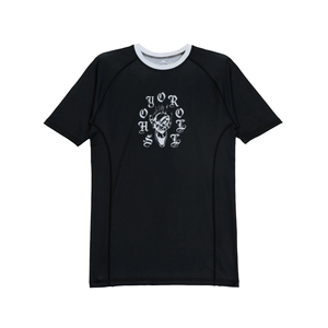 Rashguard para Jiu-Jitsu, Grappling, BJJ, MMA - Transpirable, Manga Corta, Antibacterial, Ecológico, UPF50+, Estampado Sublimado 2026 - Product Image 1