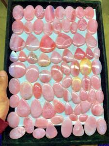 Ópalos Rosados Naturales en Cabujón, Gemas Sueltas de Formas Mixtas, Cuarzo Pulido Curativo para Joyería, Lote a Granel por MAHNAJ GEMS - Product Image 5