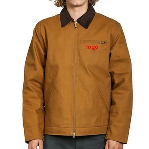 Stylish Custom Logo Eco-Friendly <b>Men's</b> Bomber <b>Jacket</b> Casual Sports Windproof Breathable OEM Service - Product Image 3