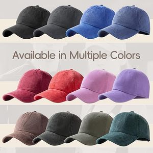 Adjustable Cotton Baseball Cap 6-Panel Solid Color Unisex Casual <b>Hat</b> for Adults Four Seasons Wear Caps - Product Image 6