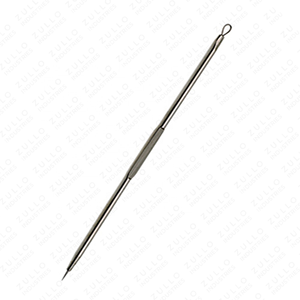 Extracteur de points noirs et d'acné en acier inoxydable – Outil professionnel pour éliminer les comédons et les boutons, pour un soin facial des pores en profondeur - Product Image 6