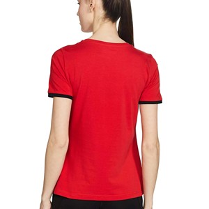 Camiseta para Mujer, Ropa de Mujer, Multicolor, Parches, Logotipo Personalizado, Impresión/Bordado, Ropa Casual de Moda para Exteriores, Algodón - Product Image 2