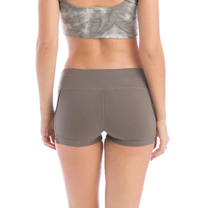 Shorts Deportivos de Cintura Alta para Mujer, sin Costuras, con Efecto Push-Up, Personalizables, al por Mayor, Marca Privada, Fabricante de Ropa Deportiva OEM - Product Image 4