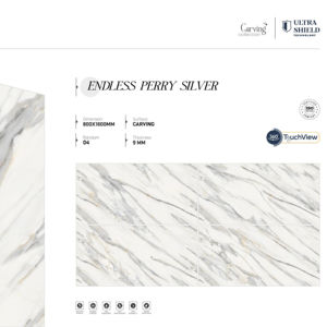 กระเบื้องพอร์ซเลนลายแกะสลักดีไซน์ทันสมัย ขนาด 800x1600 1200x1800 750x1500 มม. กระเบื้องแผ่นใหญ่ สำหรับใช้ในบ้านพักตากอากาศและเชิงพาณิชย์ - Product Image 1