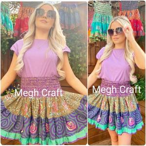 ELEGANCE Women's Bohemian <b>Sequined</b> Embellished 100% Silk Wrap Floor-Length Paisley <b>Plus</b> <b>Size</b> Beach Wear Summer Fashion - Product Image 4