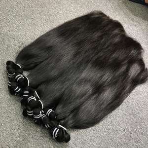 Extensiones de cabello humano de trama de alta calidad Cabello vietnamita crudo Todos los colores 8-32 pulgadas Longitud recta 100% Virgen - Product Image 3