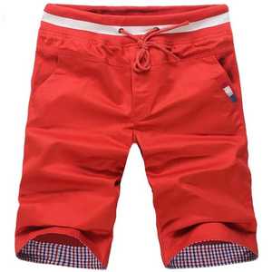 Pantalones Cortos Bermuda para Hombre, Color Gris Sólido, con Cordón Ajustable, Bolsillos, Tela Oxford Informal, Cintura Media, Diseño Transpirable - Product Image 5