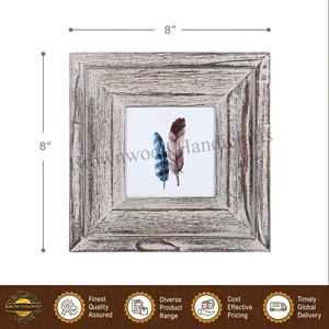 Good Quality Modern Design Wall Decorative Handmade <b>White</b> Antique Color Solid Mango Wood Photo <b>Frame</b> at Low Market Price - Product Image 5