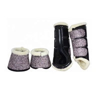 Venta al por mayor de productos personalizados para montar a caballo, gran oferta, equipo ecuestre equino, botas de campana para caballos