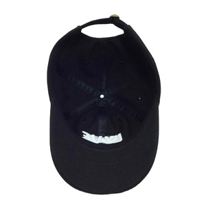 หมวกแก๊ปเบสบอลปักลายมี6แผงหมวกโครงสร้าง Gorras ปีกโค้งปรับได้หัวเข็มขัดแบบสไลด์สีดำสำหรับ3D - Product Image 6