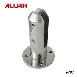 Abrazadera Moderna Cuadrada para Parabrisas, de Acero Inoxidable Dúplex, para Barandales de Escaleras y Pasamanos de Terrazas - Product Image 3