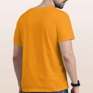 เสื้อยืดคอกลมลำลอง บริการ OEM ผ้าฝ้าย 100% สำหรับผู้ชาย พิมพ์ลายสกรีน ทรงหลวม ดีไซน์สวยที่สุด เสื้อยืดพิมพ์ลายสกรีนสำหรับผู้ชาย - Product Image 4