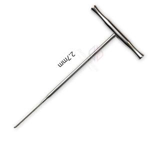 Aiguille à os canulée chirurgicale orthopédique 2,7-4,0 mm à poignée en T en acier inoxydable pour usage vétérinaire - Product Image 3