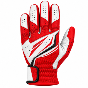 High Quality Breathable Anti-Slip Soft Genuine Leather Golf Gloves Custom Made Washable Golf Gloves For Unisex - Product Image 2