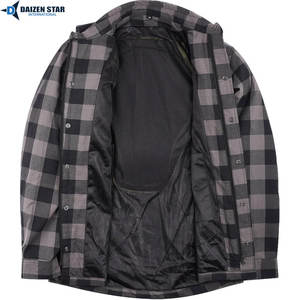 Camisa de Franela Protectora para Motocicleta, Transpirable y Resistente al Viento, con Almohadillas CE Extraíbles, Equipo de Protección para Motociclistas, Venta al Por Mayor - Product Image 4