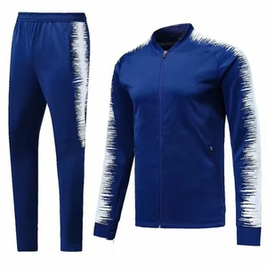 Survêtements de sport personnalisés en polyester pour hommes, grandes tailles, pour la course et l'entraînement de football, vente en gros - Product Image 1