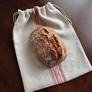 Wholesale Jute Bread <b>Bag</b> Custom Printed Eco Friendly Bread Packaging <b>Bag</b> - Product Image 1