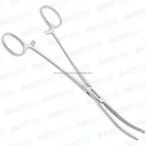 Pinzas Rochester Ochsner Premium para Hemostasia Quirúrgica, Mandíbulas Serradas, Mango con Bloqueo, Rectas, 1X2 Dientes - Product Image 3
