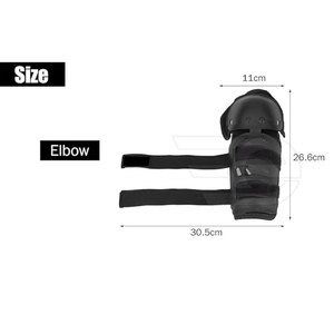 Coudières réglables, manchon de protection du bras, soutien par compression, équipement anti-collision pour la gym, le fitness, le cyclisme, la course à pied et l'entraînement - Product Image 6