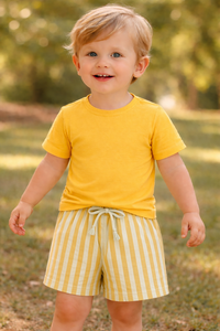 Ensemble haut et bas pour bébé garçon 100% bambou, personnalisé, ultra doux, respirant, respectueux de la peau, écologique, tenue pour nourrisson - Product Image 2
