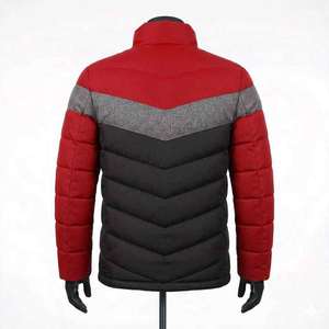 Stylish Custom Made <b>Men</b> Puffer <b>Jacket</b> Bubble Quilted Hooded Bomber Premium Warm Winter <b>Jacket</b> For Cold Weather With Best Price - Product Image 3