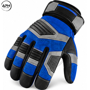 Guantes para Motosierra de Nueva Llegada, Personalizados, Directo de Fábrica, con Dedos Texturizados, Costuras en Contraste y Secciones de Tela Transpirable - Product Image 3