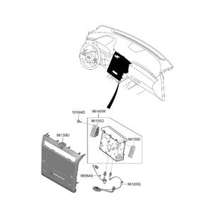 ix35 Nouvelles autres pièces et accessoires pour voitures et camions 96120N9500 - Product Image 1