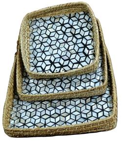 Tablero de MDF sobre fregona incrustada, bandeja de servicio de alta calidad hecha a mano, nuevo diseño, oferta - Product Image 1