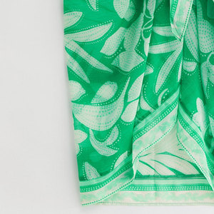 <b>Women</b> Summer Pareo Beach Sarong Lightweight Rayon Wrap <b>Skirt</b> Swimwear Cover Up Tropical Holiday Vacation Wear - Product Image 4