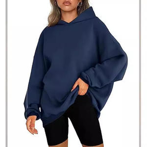 OEM 2026 Sweats à capuche oversize pour femmes, pulls en molleton avec logo personnalisé, tenues décontractées et mode - Product Image 5