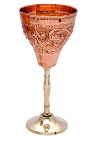 แก้วไวน์ทองแดงดีไซน์ล่าสุด - คุณภาพดีที่สุด รูปแบบปรับแต่งได้ สีและโลโก้ตามสั่ง ราคาสำหรับใช้ในบ้าน ร้านอาหาร งานแต่งงาน - Product Image 4