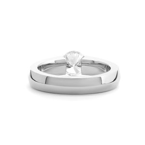 925 Sterling <b>Silver</b> Gold Finish Adjustable Lab Grown Diamond <b>Ring</b> Elegant Fashion Jewelry Classic <b>Statement</b> Gift - Product Image 3
