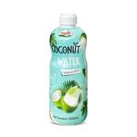 Eau de Coco 1L du Vietnam, Bouteille, Eau Électrolytique Naturelle de Jeune Noix de Coco Verte Biologique, Prix de Gros/Marque Privée
