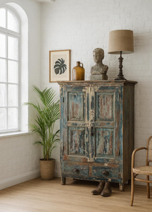 Armoires européennes en bois sculptées à la main, grandes, naturelles, personnalisées, pour la décoration des chambres d'hôtel et de la maison, style antique et design. - Product Image 2