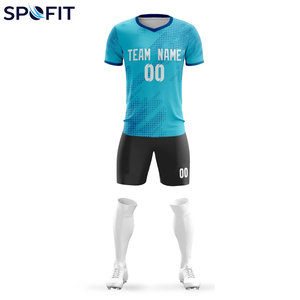 Ensembles d'uniformes de football de qualité supérieure, maillots et shorts de football imprimés par sublimation pour l'entraînement, les matchs de club et les tenues d'équipe - Product Image 5