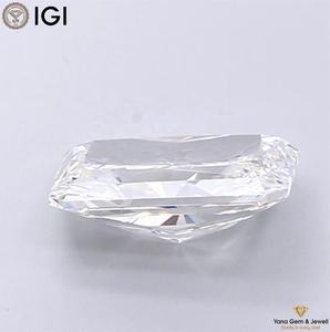 Diamante Cultivado en Laboratorio CVD de Corte Radiante de 2.50 Quilates, Color E, Claridad VS1, con Certificado IGI para Diseño de Anillo de Compromiso - Product Image 5