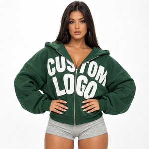 Sudaderas con capucha de forro polar al por mayor, 400 g/m², de algodón, extragrandes, con bolsillo canguro, para marcas de ropa boutique. - Product Image 6