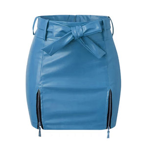 Jupes en cuir pour femmes de la meilleure qualité, faible MOQ, en vente, marque privée. - Product Image 1