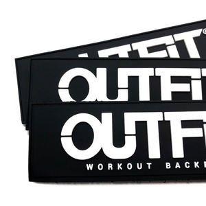 Étiquette 3D en PVC écologique avec support à coudre pour vêtements, patch logo personnalisé en caoutchouc, matériau PVC souple pour vêtements - Product Image 2